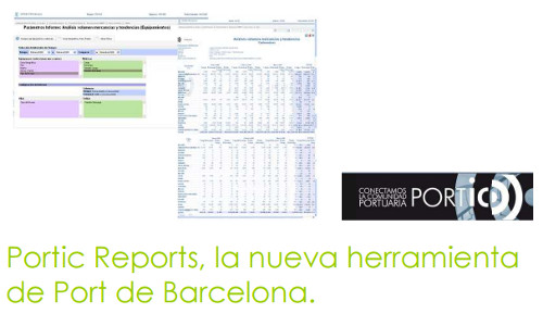 Portic Reports, la nueva herramienta de Port de Barcelona